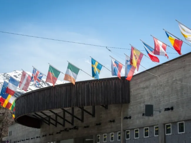 flags of major western nations